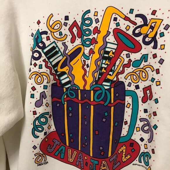 1994 Vintage Java Jazz Sweater - Picture 2 of 4